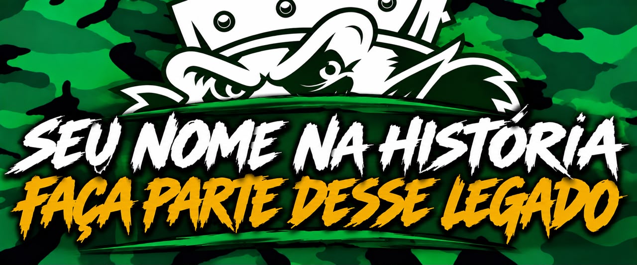 Seu nome na história. Faça parte desse legado.